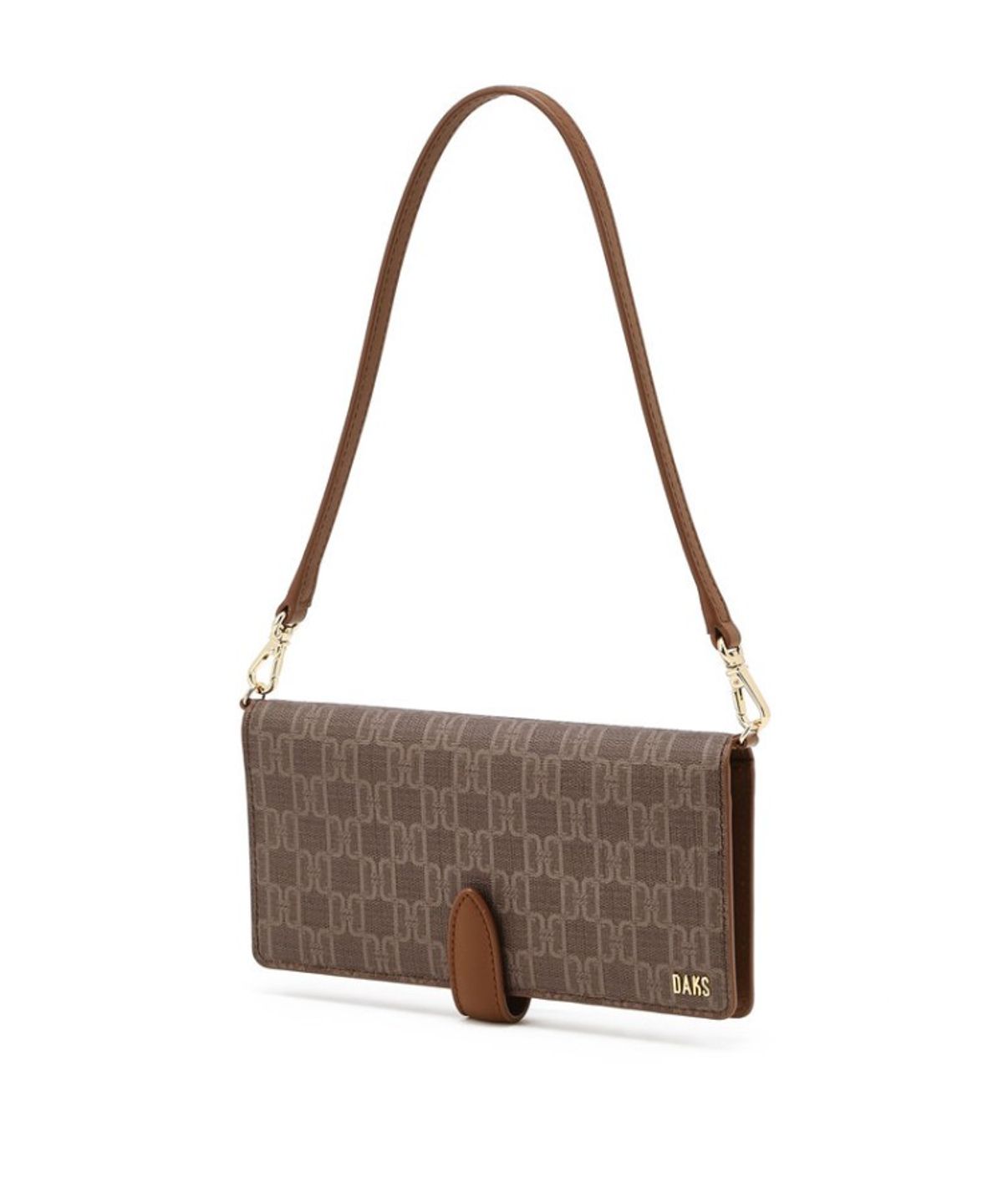 닥스 여성 액세서리(DAKS WOMENS ACCESSORIES) 세인트바넷 브라운 DD패턴 핸드폰케이스_DCHO6E805W2