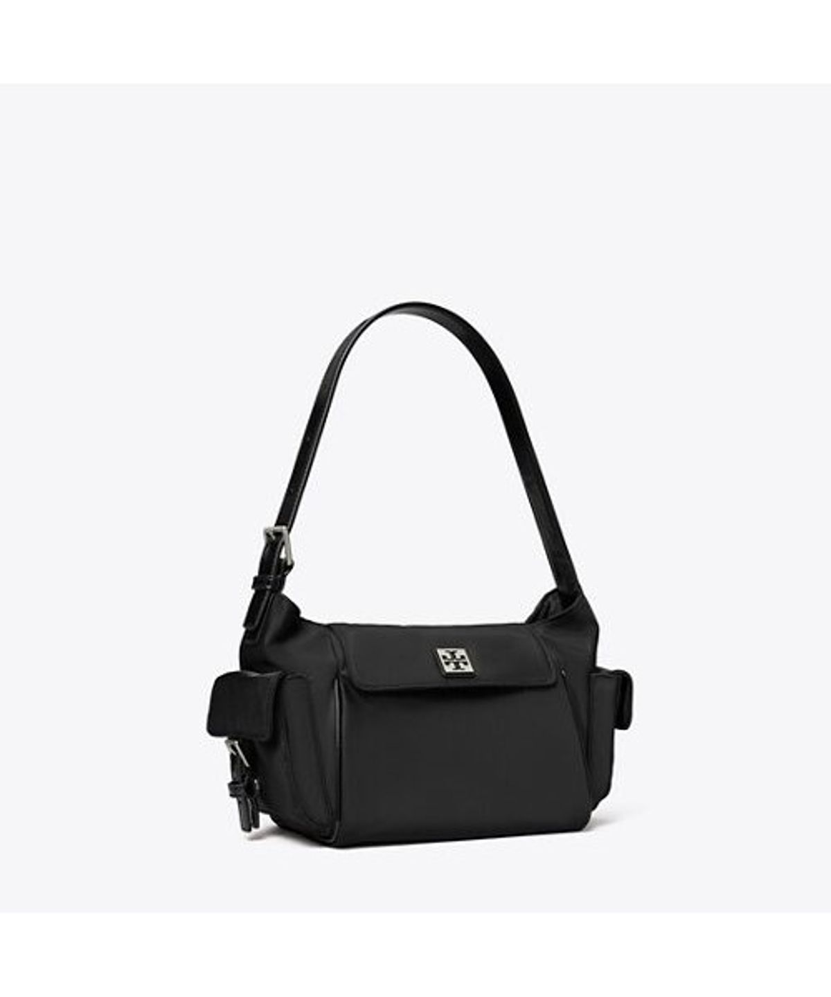 토리버치(TORYBURCH) 버지니아 포켓 숄더백 - 블랙