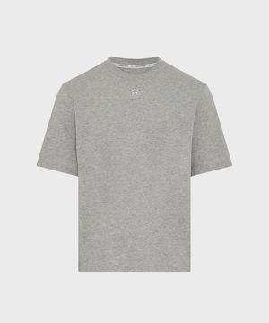 (M) 문 로고 저지 숏슬리브 크루넥 티셔츠 그레이 MOON LOGO JERSEY SS CREWNECK T-SHIRT GR50 GREY