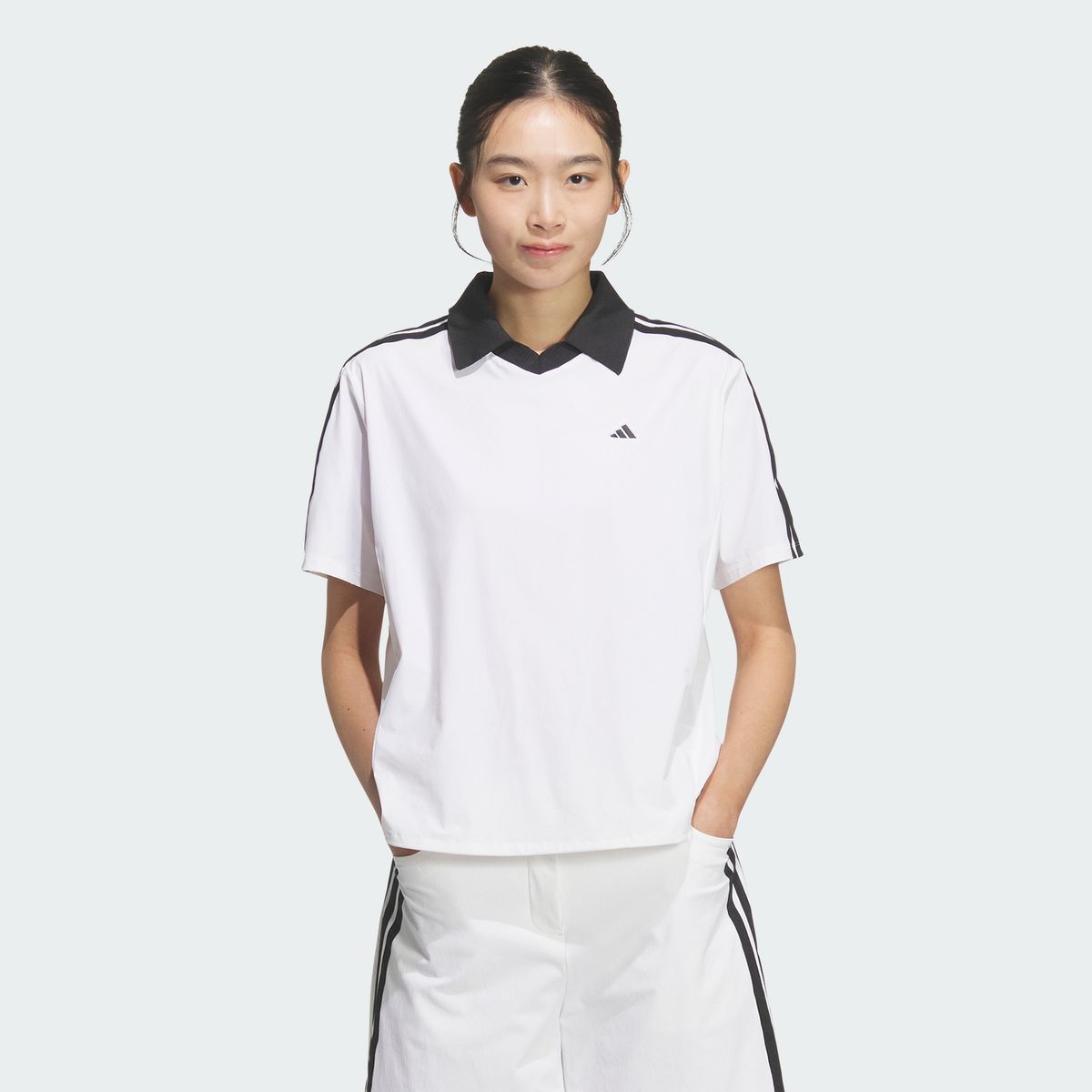 아디다스 골프(ADIDAS GOLF) 골프 우븐 셔츠 W KD7206