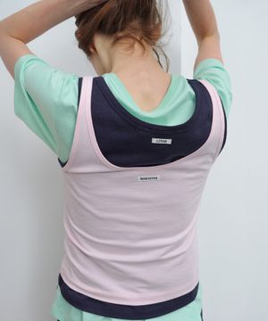 3-way Half Sleeve T-shirt Pack - Blush Pink