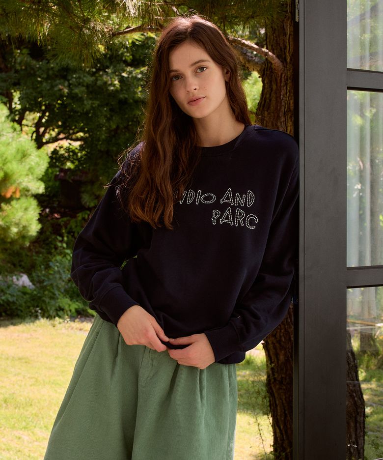 Stitch Sweatshirt_Navy