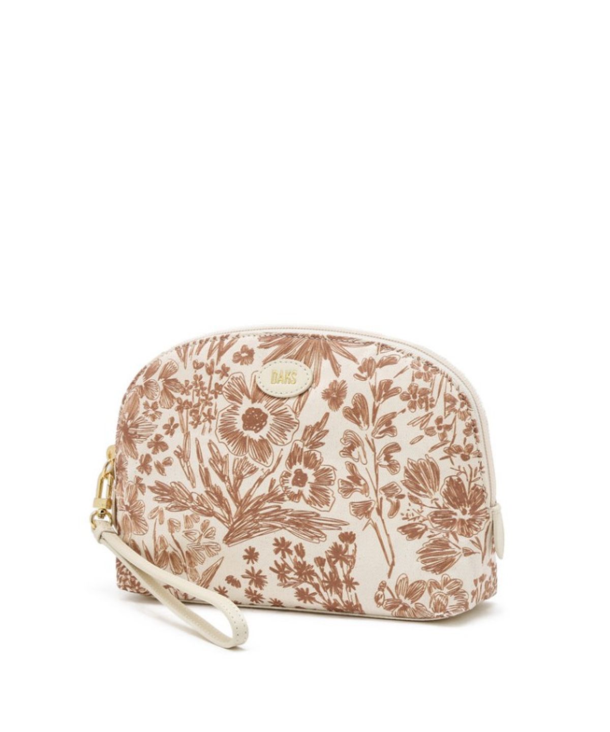 닥스 여성 액세서리(DAKS WOMENS ACCESSORIES) 핑크 패턴 패브릭 파우치_DCHO6E102P1