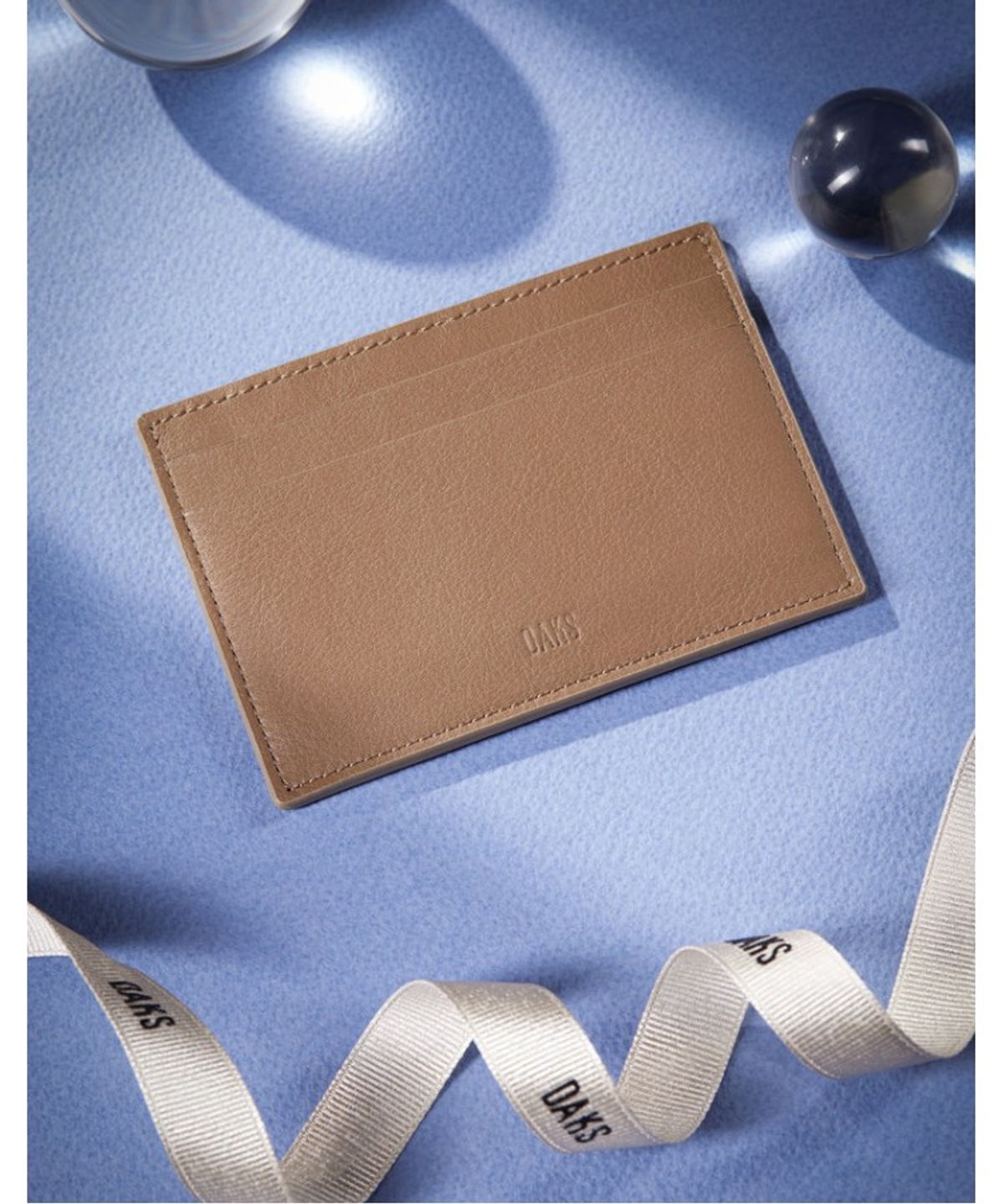 닥스 남성 액세서리(DAKS MEN'S ACCESSORIES) 슬림 토프 단카드지갑_DBHO6E755T3