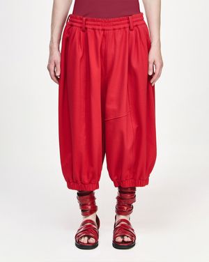 송지오 컬렉션 바이어스 사루엘 스웻 팬츠 레드 SI3PT735RD