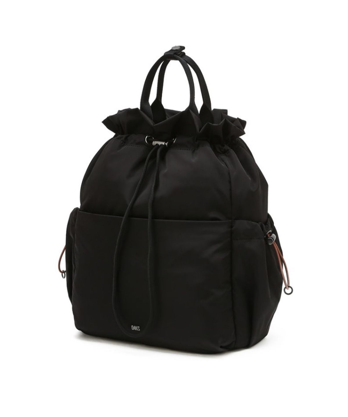 닥스 남성 액세서리(DAKS MEN'S ACCESSORIES) 실버 스트링 백팩_DBBA6EG44BK