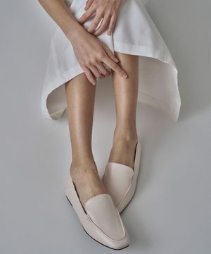 PURE 플레인 클래식 로퍼 (Cream)