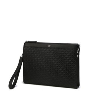 블랙 음각패턴 소가죽_DBBA6E481BK