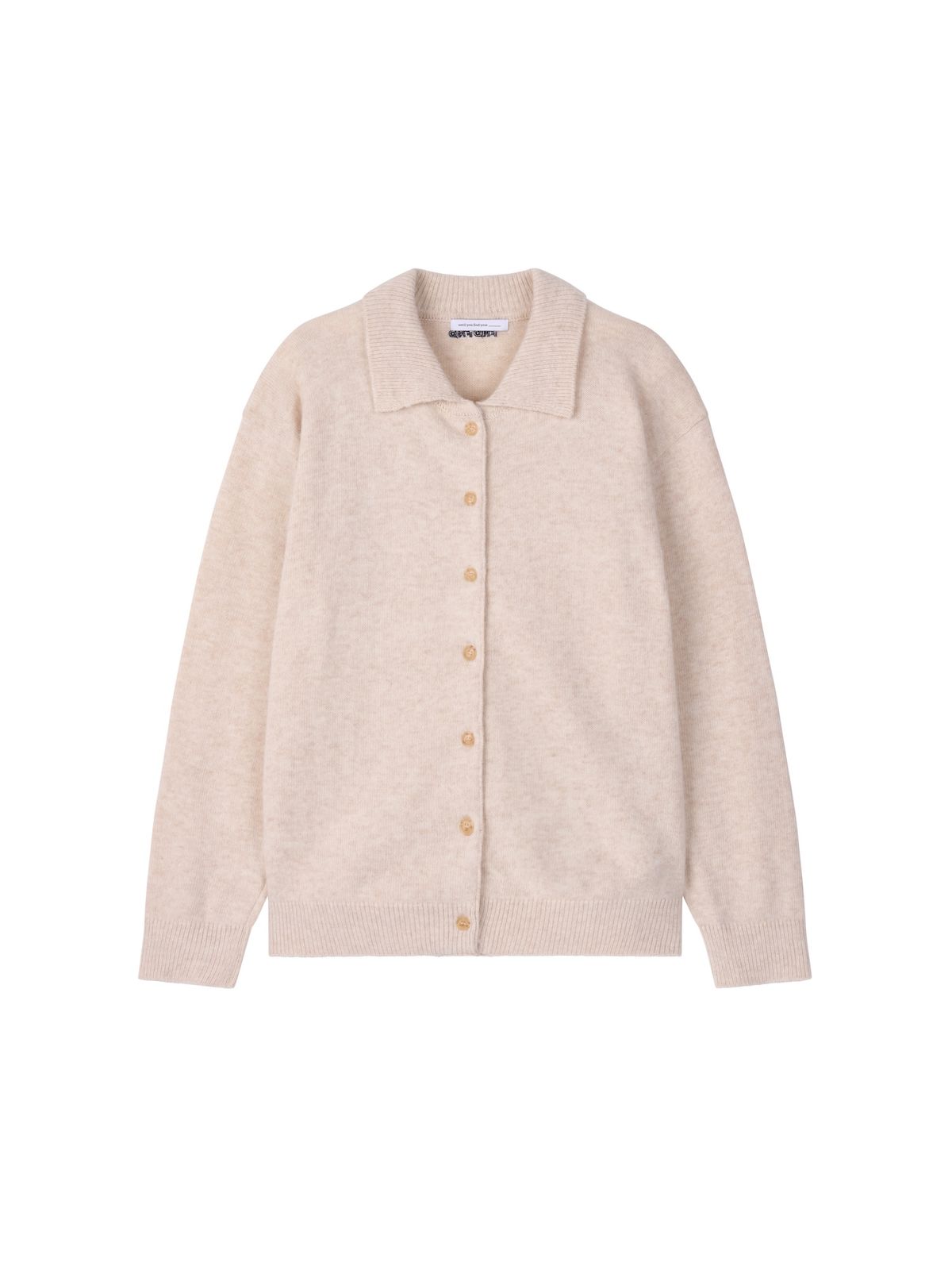 픈드픈드(FNDFND) Alpaca loose cardigan