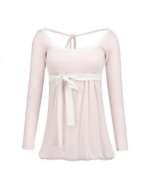 Baby balloon mini dress (pink)