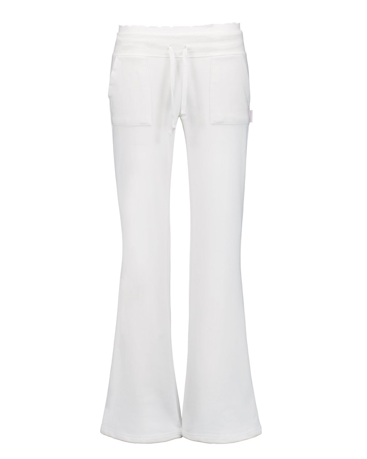 포어링(FORUSRING) Lace banding sweatpants (white)