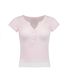 Baby powder lace tee (pink)