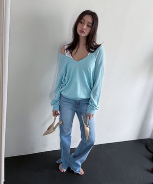 리넨 브이니트 소라