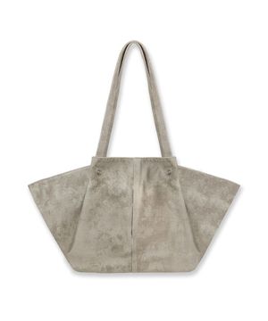 빈티지 캔버스 스켈롭 숄더백[더티베이지]