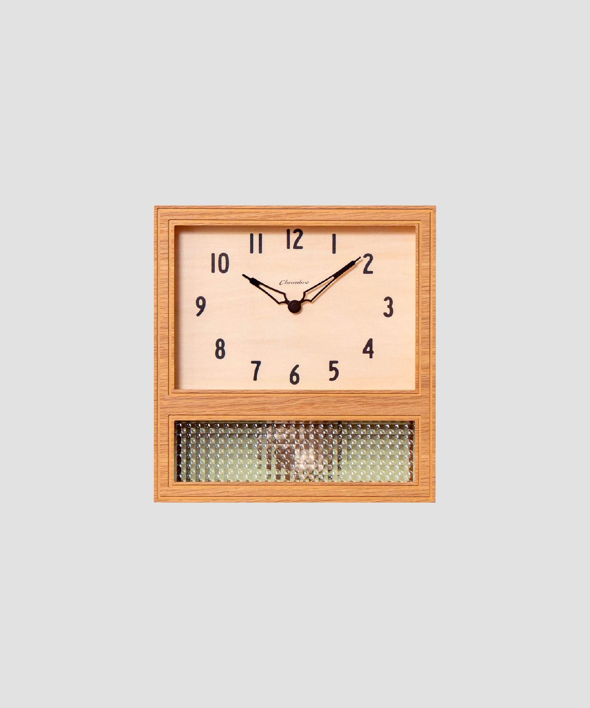 모로모로(MOROMORO) 코트 진자 시계 - 오크