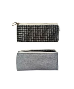 Charcoal Check Pencil-Bar 필통