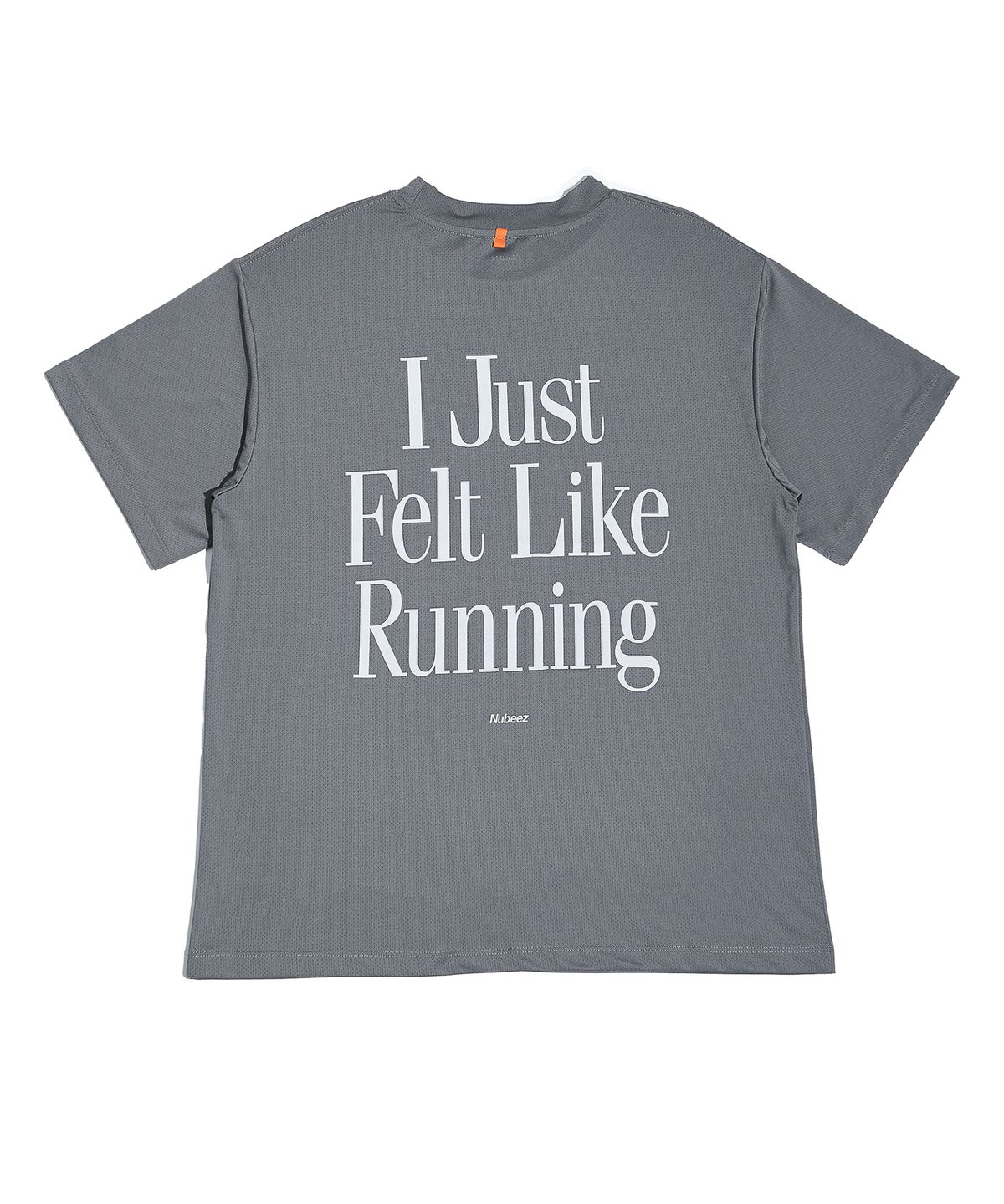 누비즈(NUBEEZ) I JUST FELT LIKE RUNNING SHORT-SLEEVES