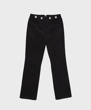 EAGLE STUD CORDUROY FLARE PANTS