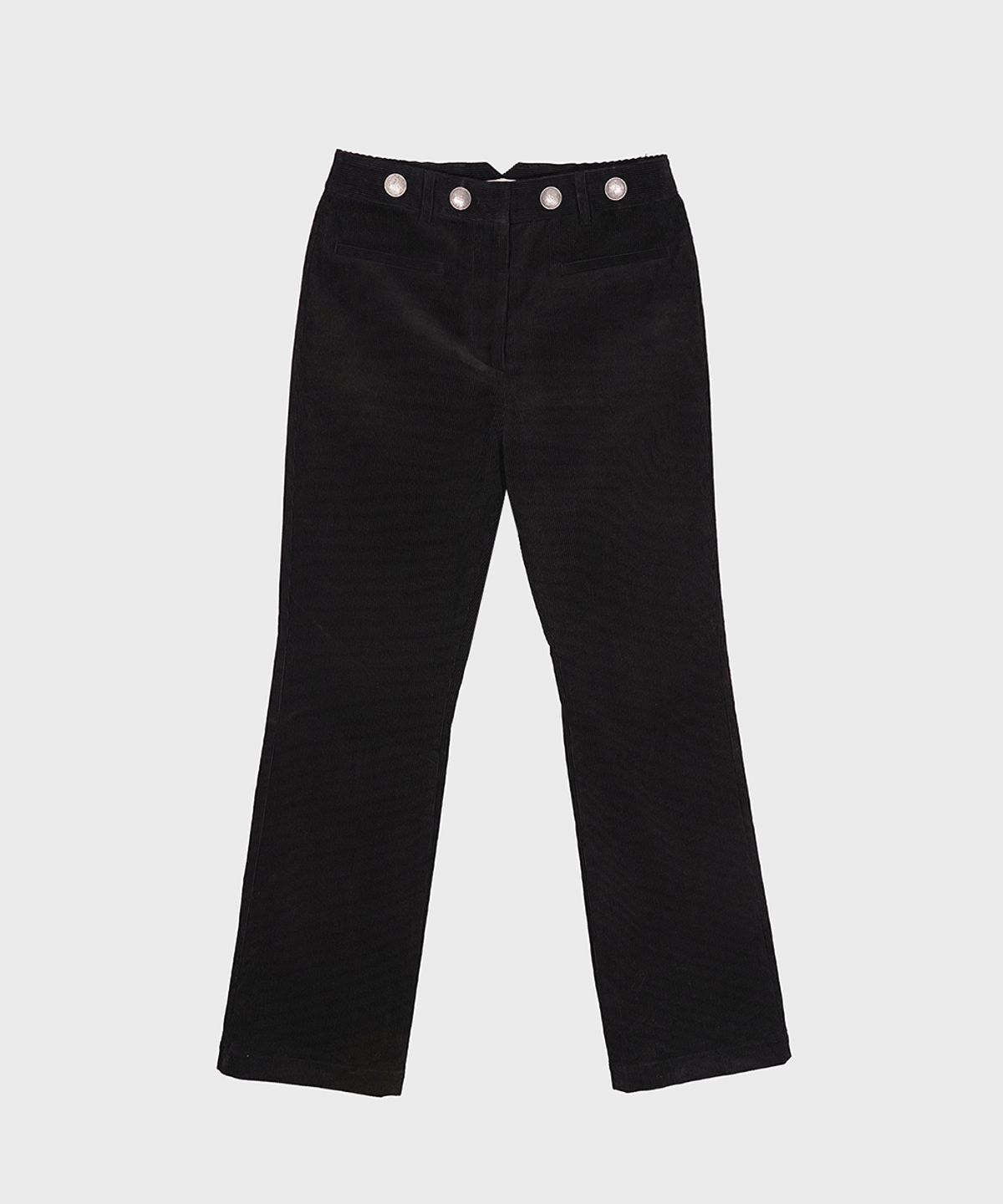 데어드(DARED) EAGLE STUD CORDUROY FLARE PANTS