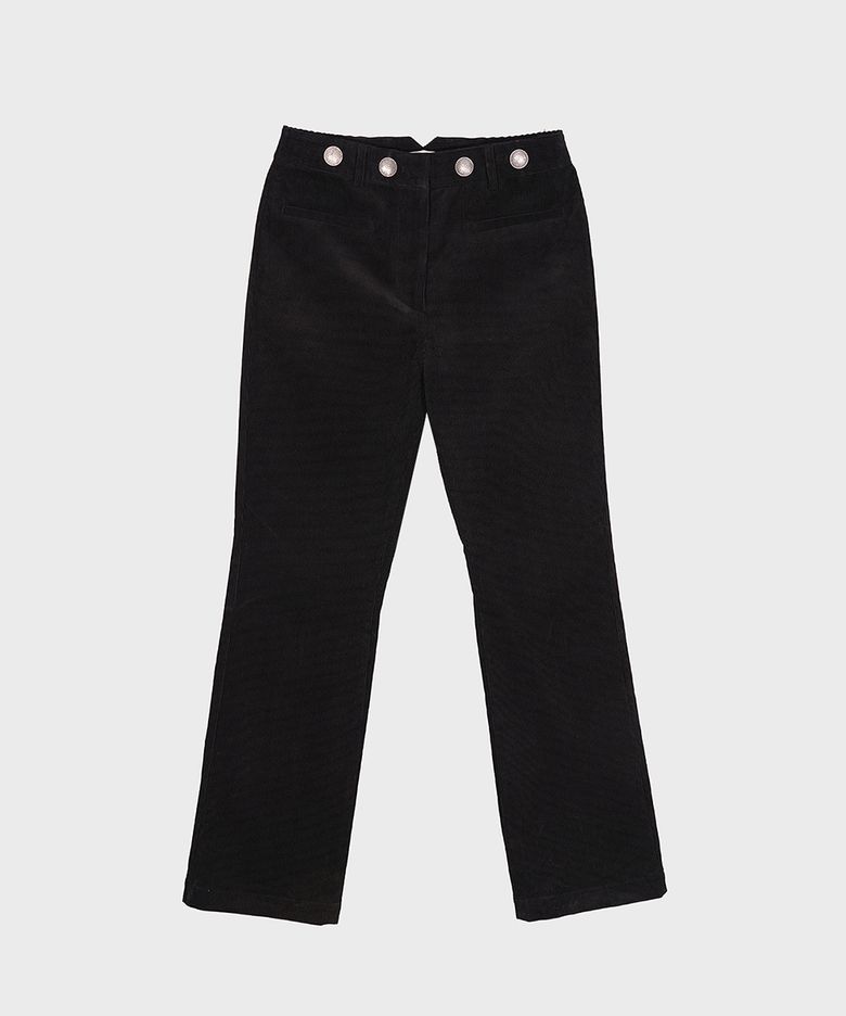 EAGLE STUD CORDUROY FLARE PANTS
