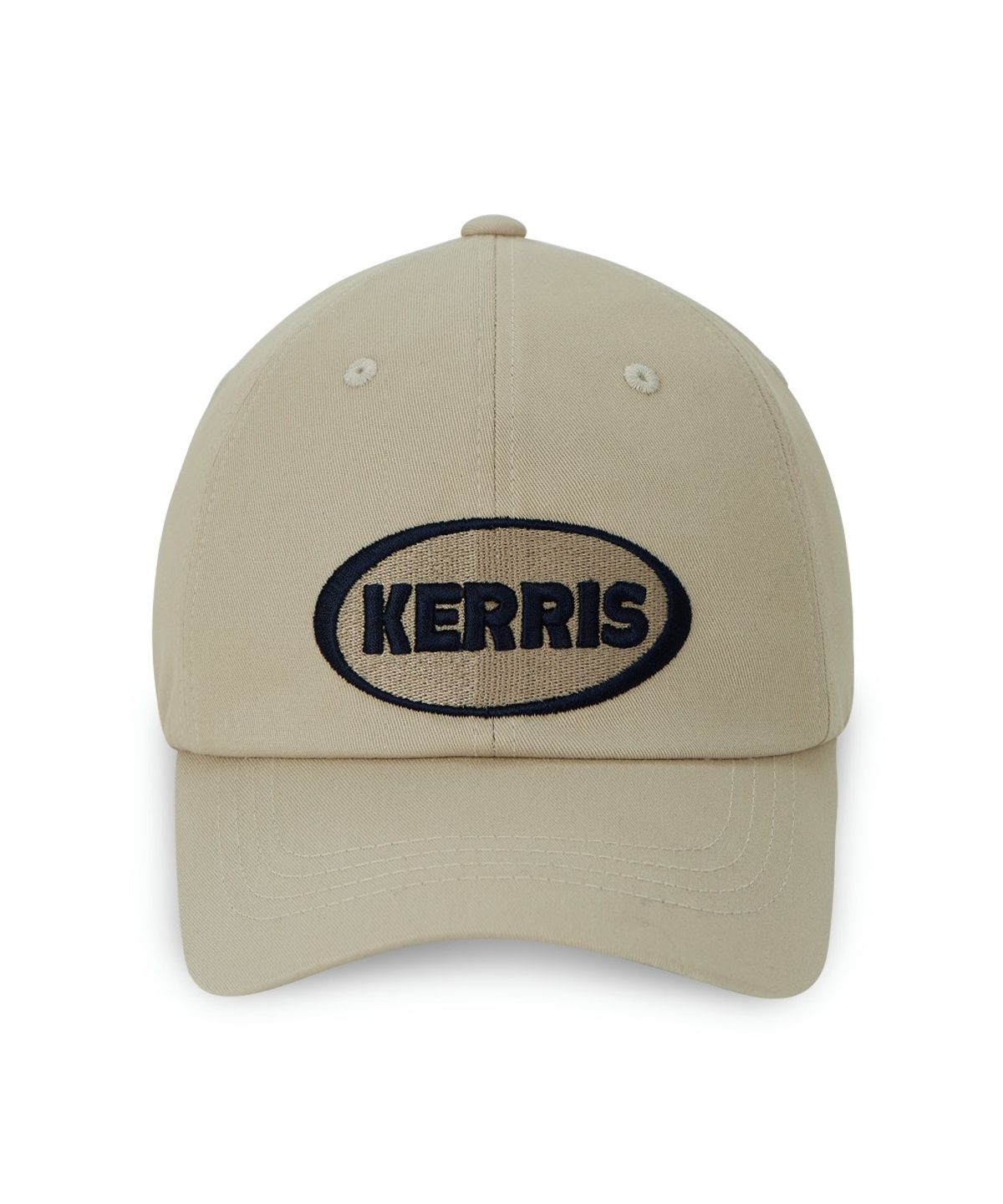케리스(KERRIS) KERRIS 코튼 로고 볼캡 (베이지)