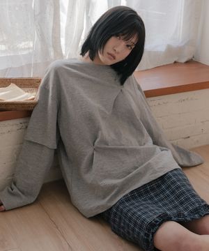 스냅 레이어드 롱슬리브