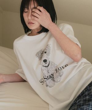 SIT STAY LOVE 티셔츠