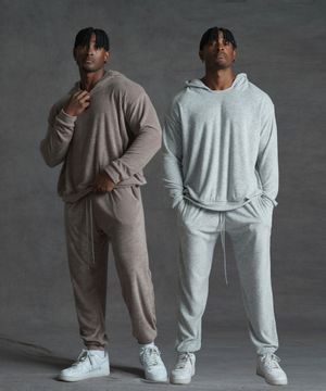 [SET] 스탠다드 테리 후드 티셔츠 + 스탠다드 테리 조거 팬츠 (4COLOR)