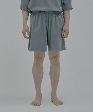 챔피온 X 엔할리우드 사이드 테리 스웨트 쇼츠 Dark Grey