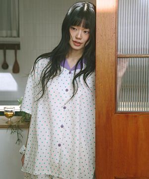 민티도티 클린핏 반팔 커플 파자마세트