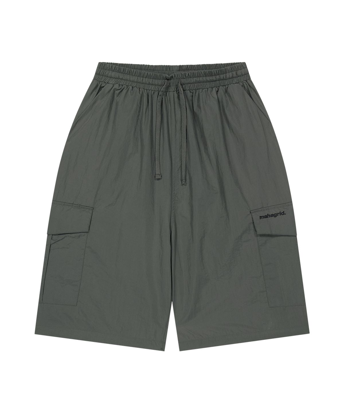마하그리드(MAHAGRID) NYLON BERMUDA CARGO SHORT CHARCOAL(MG2GMMPA63A)