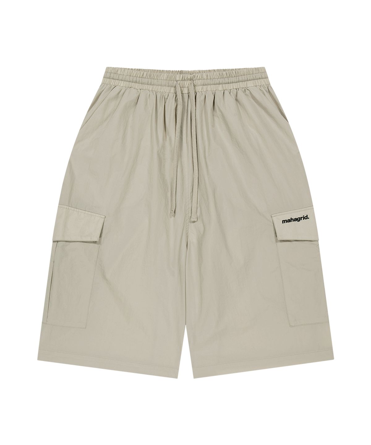 마하그리드(MAHAGRID) NYLON BERMUDA CARGO SHORT BEIGE(MG2GMMPA65A)