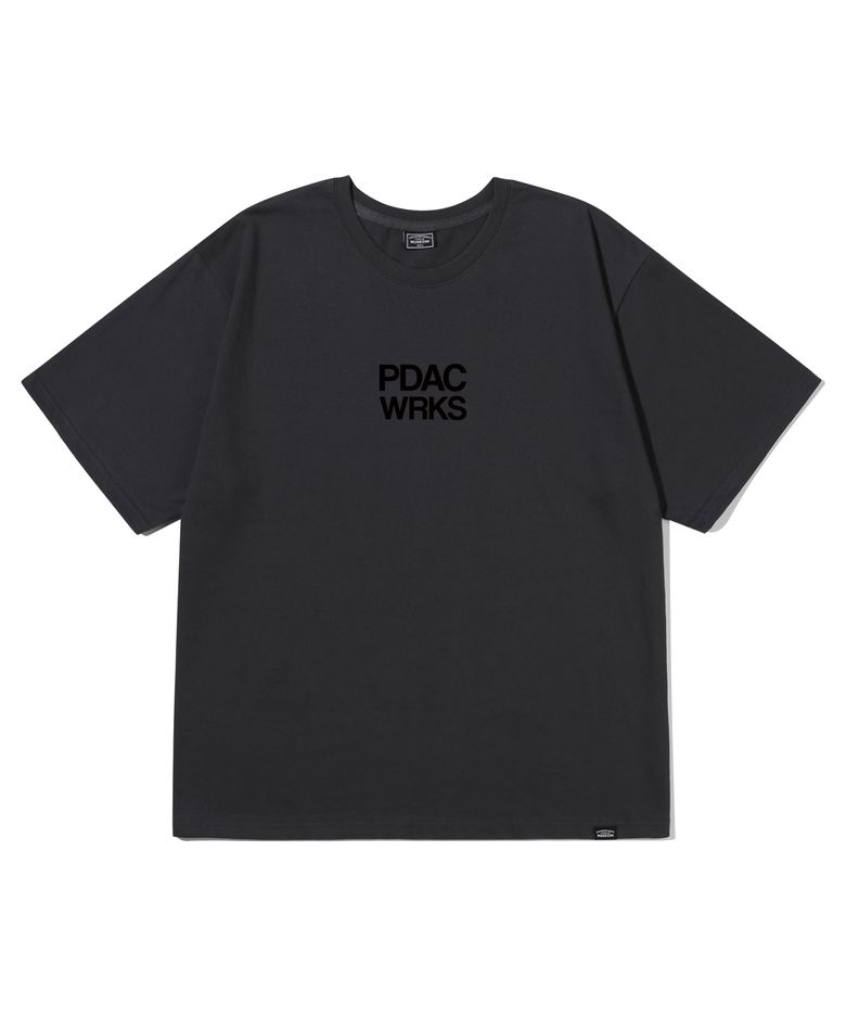 PD PDAC반팔티 차콜