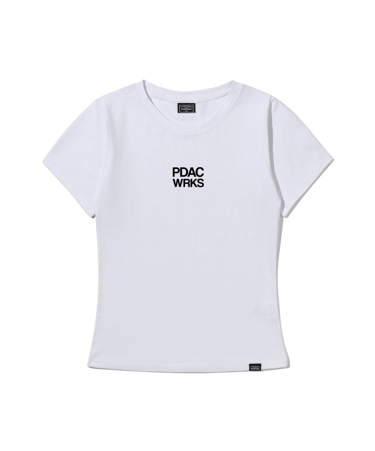 페이드(PEID) PD PDAC 슬림핏 반팔티 화이트