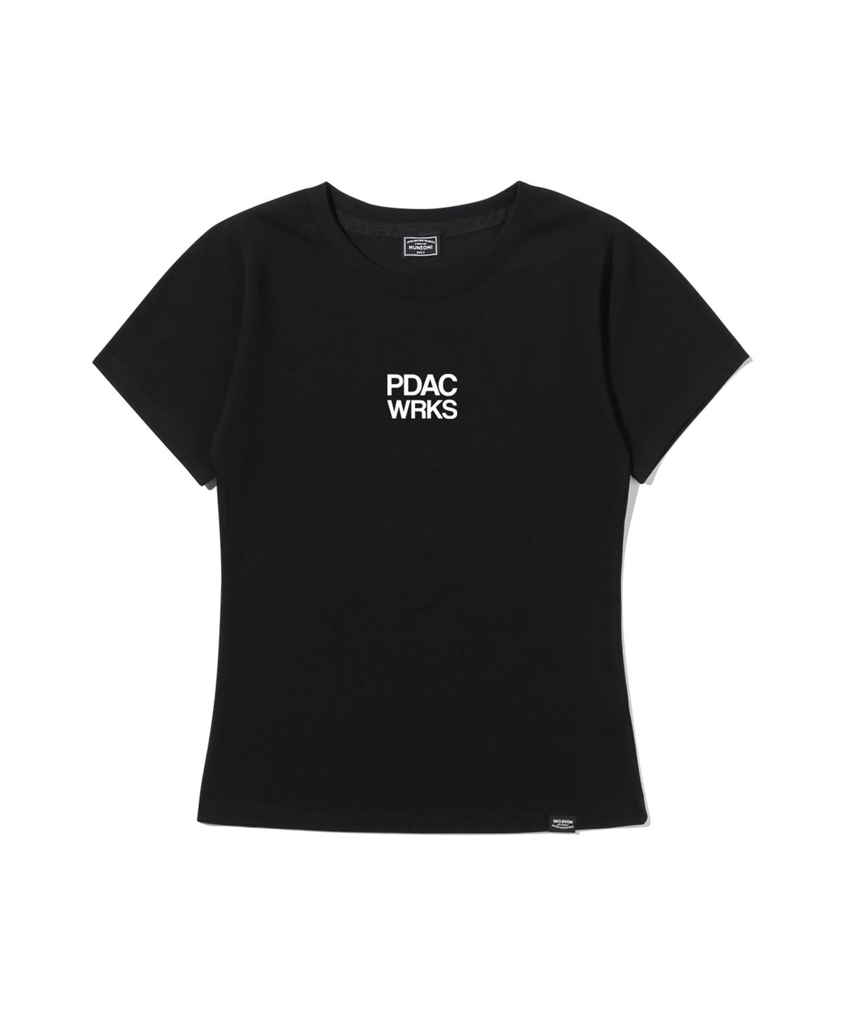 페이드(PEID) PD PDAC 슬림핏 반팔티 블랙
