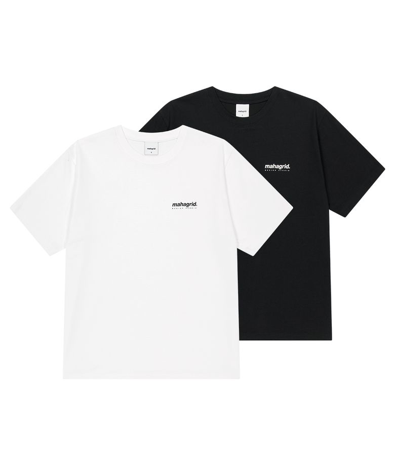 2PACK ORIGIN LOGO TEE WH/BK(MG2GMMT549A)