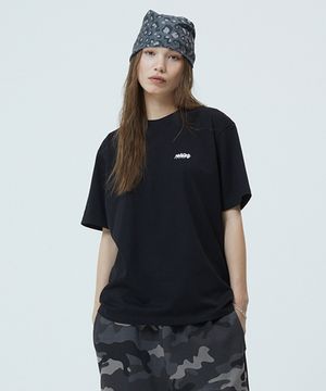 SLASH LOGO SS TEE BLACK(MG2GMMT548A)