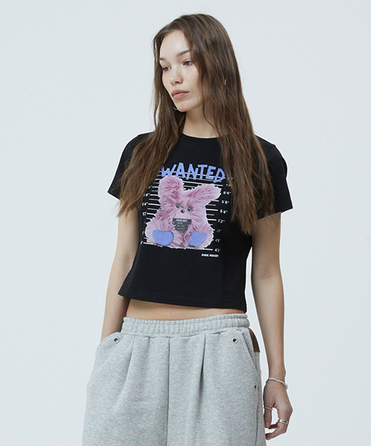 마하그리드(MAHAGRID) WANTED BAD DOLLY TEE BLACK(MG2GMMT520A)