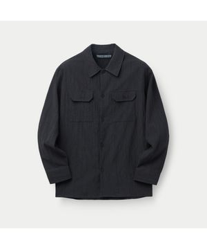 크리즈 긴팔 셔츠 SASFM26311NYD