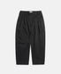 2 Pleats Light Chino Pants Black