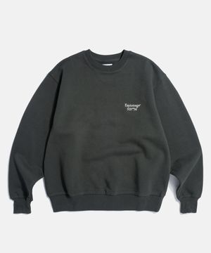 Minimal Logo VTG Sweatshirt Vintage Black