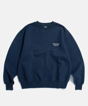 Minimal Logo VTG Sweatshirt Navy