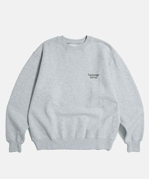 Minimal Logo VTG Sweatshirt Grey