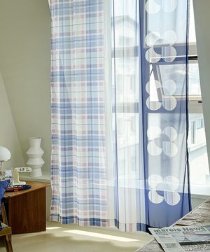 베리체크 지아트 쉬폰 커튼