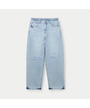 워시드 연청 벌룬 데님 SAPDM26641BUL