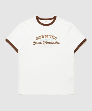 유니 르프레쉬 루즈핏 링거 반팔티 - 크림 QR223LRS43