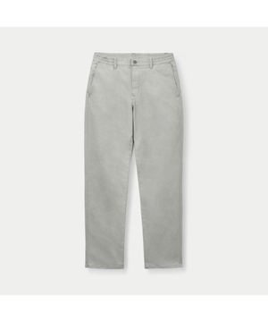 루나다잉 크림 테이퍼드 밴딩 데님 SAPDM26512IVX