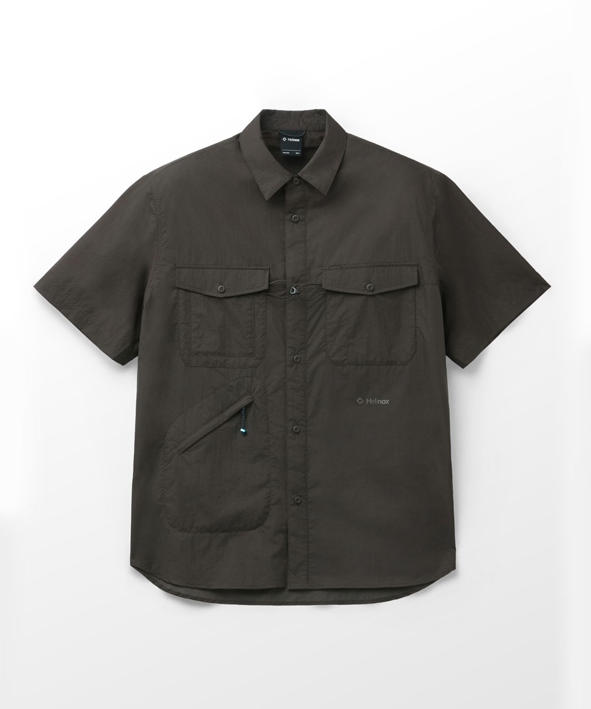 헬리녹스 웨어(HELINOX WEAR) 라이트 팩 반팔 셔츠_Dark Brown