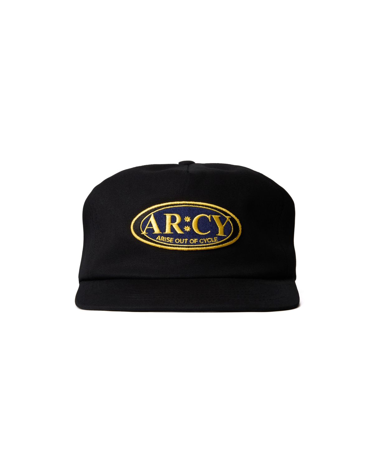 아르씨(ARCY) Arcy emblem 5panel cap [Black]