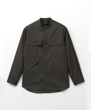 라이트 팩 긴팔 셔츠_Dark Brown